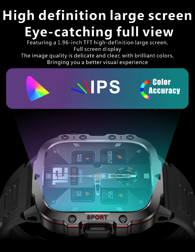 QX11 Smart Watch pre mužov, IP68 5ATM Outdoorové Športové Pánske Hodinky s Bluetooth Volaním Fitness Tracker