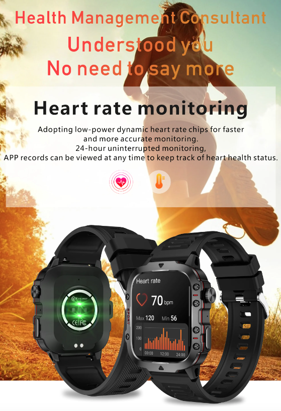 QX11 Smart Watch pre mužov, IP68 5ATM Outdoorové Športové Pánske Hodinky s Bluetooth Volaním Fitness Tracker