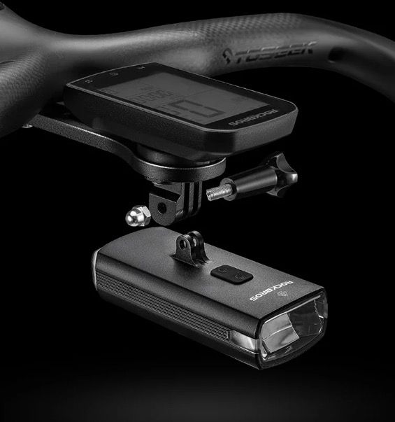 ROCKBROS RHL3000 Cyklistické svetlo 3000 lúmenov, LED predné svetlo, 10000mAh batéria, vodeodolné, na MTB a cestnú cyklistiku, odolné