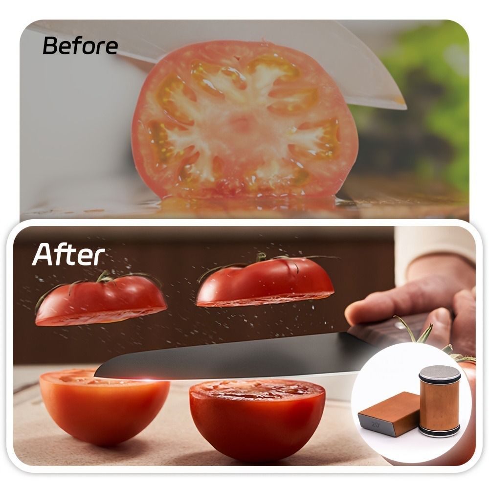 AIERLIAN Brúska na nože 15/20° | Súprava s diamantom/keramikou | Kuchyňa | Ostré hrany