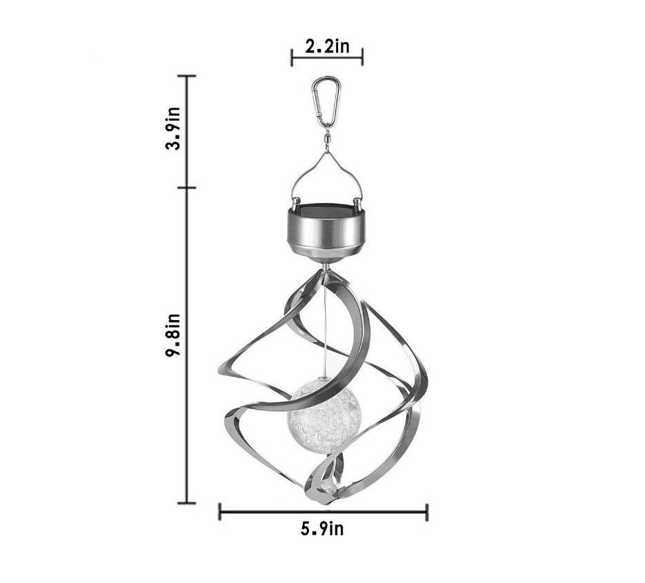 Solárne svetlá LED zvonkohry meniace farbu vonkajšie dekorácie závesné svetlo na dvore očarujúca atmosféra