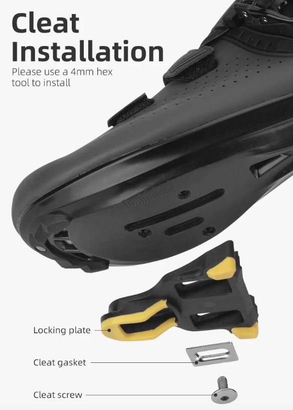 ROCKBROS SPD-SL ultralight pedále pre cestné bicykle z hliníkovej zliatiny pre cyklistickú efektivitu a stabilitu