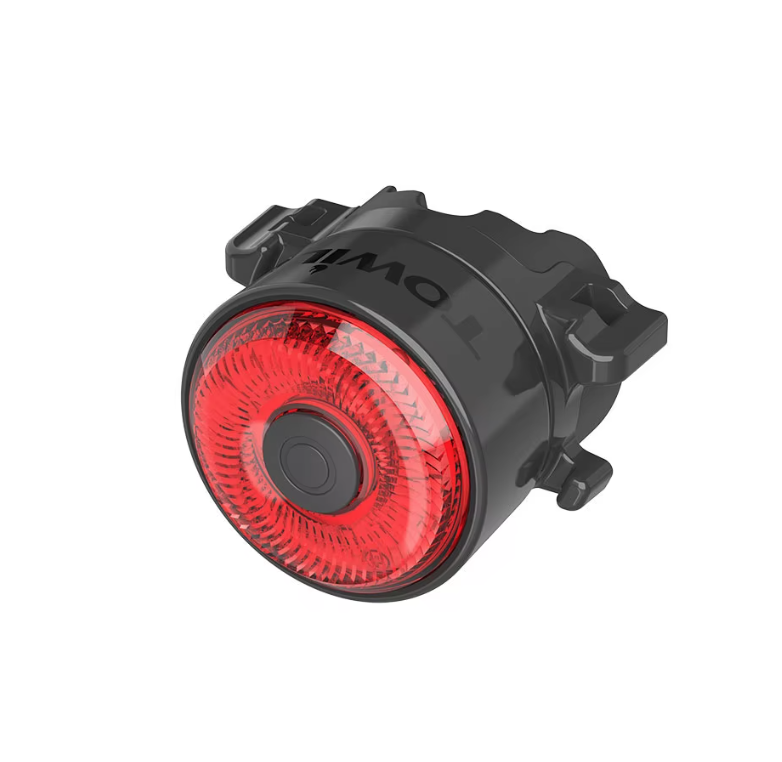 TOWILD TL03 Cyklistické inteligentné automatické brzdové snímacie LED zadné svetlo – príslušenstvo na bicykel s piatimi režimami blikania