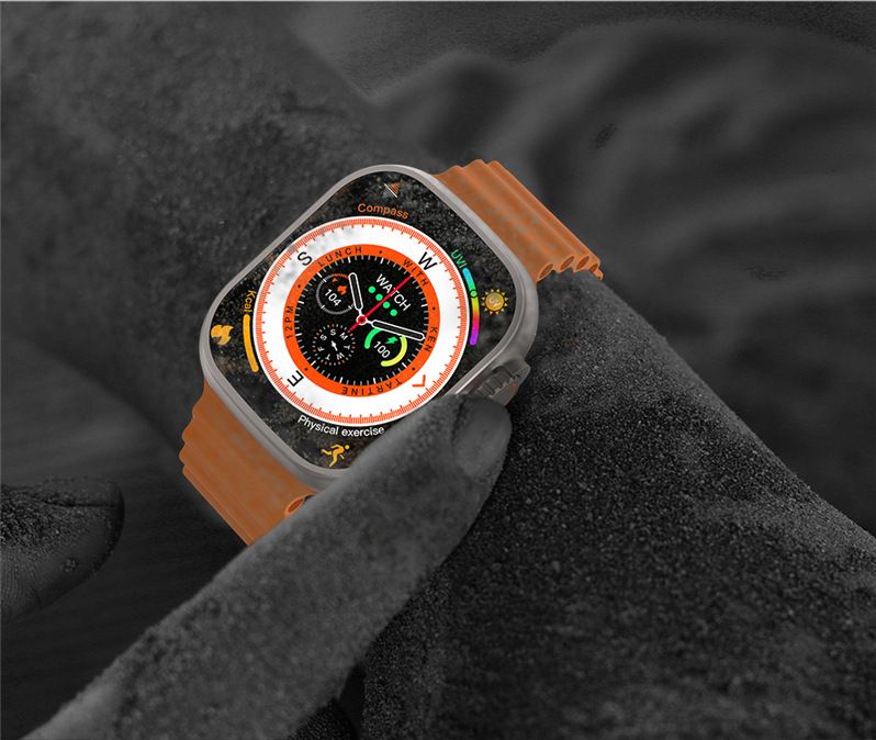 Inteligentné hodinky Ultra 9 49 mm s Bluetooth volaním, NFC, GPS, kompasom, IP68 pre Slovensko