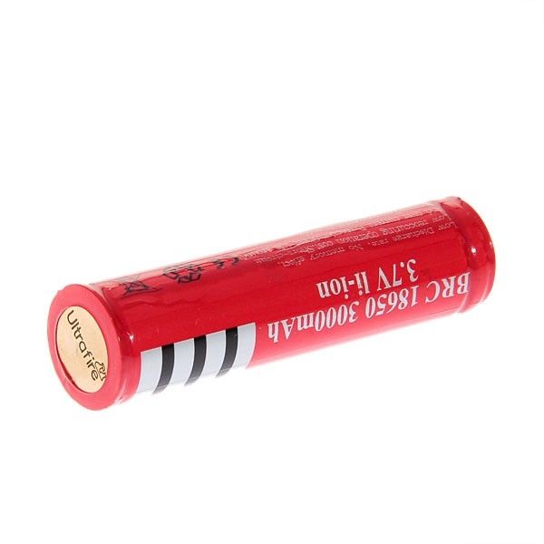 UltraFire 18650 3.7V 3000mAh Nabíjateľná batéria pre baterky, vape zariadenia, zariadenia s vysokým odberom, ekologická