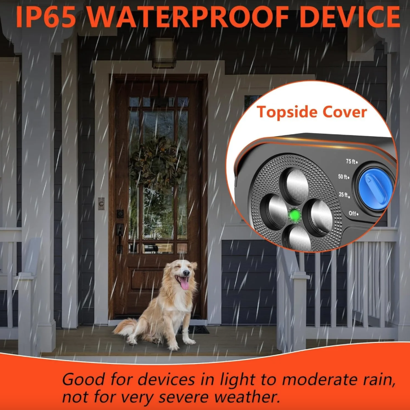 Ultrazvukové zariadenie proti štekaniu | Automatické zastavovanie | Výcvik psov | Minimalizácia hluku