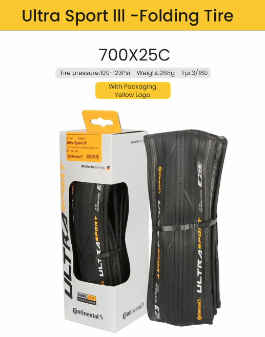 Continental ULTRA SPORT Ⅲ GRAND SPORT RACE cestná pneumatika na bicykel 700x23C/25C/28C ľahká odolná proti prepichnutiu