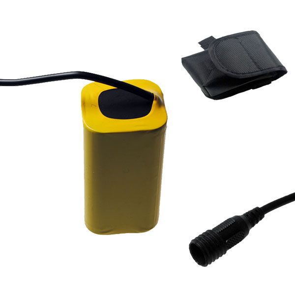 Rozhranie s pevným upevnením skrutkou 8.4V 4x18650 8800mAh LED predné svetlo na bicykel UltraFire vodotesná bicyklová batéria