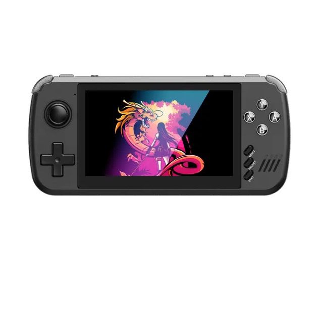 POWKIDDY X39pro Prenosná herná konzola 4,3-palcový IPS Retro hranie s podporou PS1 a HD výstup